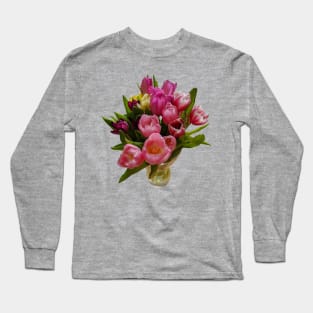 A Vase of Tulips Photo for Tulip fans Long Sleeve T-Shirt